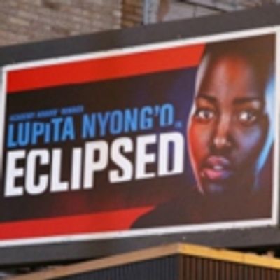 VIDEO: Watch ECLIPSED's Lupita Nyong'o React To Seeing Not Just Her Name, But Her Face On A Broadway Marquee