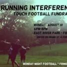 RUNNING INTERFERENCE Team Hosts Monday Night Football Fundraiser Tonight in Manhattan