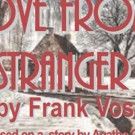 Clague Playhouse Takes on Murder and Intrigue With LOVE FROM A STRANGER