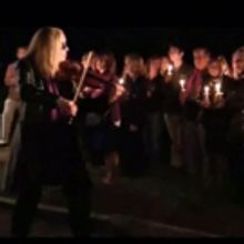 STAGE TUBE: Artistic Musical Candle Lighting Vigil Event Helps Fight Domestic Violenc