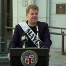 VIDEO: James Corden Takes Over as L.A.'s Newest Mayor!
