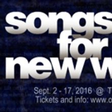 Oh Dragon Theatre Company to Stage SONGS FOR A NEW WORLD