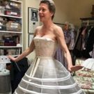 Photo Flash: Marin Mazzie Gets Fitted in Her KING AND I Hoop Skirt!