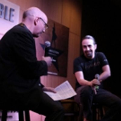 Photo Coverage: Lin-Manuel Tells All About HAMILTON at Barnes &amp; Noble Album Release Q&amp;A