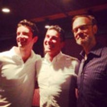 Photo Flash: Michael Urie and David Hyde Pierce Visit 'ABSOLUTE BRIGHTNESS' Off-Broad