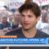 VIDEO: Ashton Kutcher Accidentally Reveals Sex of Baby #2 on Live TV Video