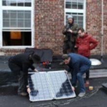 Photo Flash: La MaMa Gets Solar Panel for Eco-Theater Production 'JUPITER'