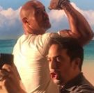 STAGE TUBE: Behind the Scenes of Lin-Manuel's Disney Sing-a-long with The Rock