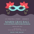 Ivy Theatre and Funny...Sheesh to Host MARDI GRAS GALA