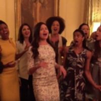 STAGE TUBE: The Women of HAMILTON #Ham4Ham from the White House's Vermeil Room Video