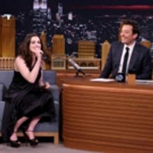 VIDEO: Anne Hathaway Performs Google Translated Songs on TONIGHT SHOW