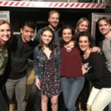 Photo Flash: Christine Taylor and Ella Olivia Stiller Swipe Their MetroCards at IN TR