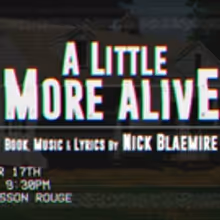 Nick Blaemire's A LITTLE MORE ALIVE Set for Next Episode of THE SCORE Podcast