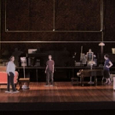 Photo Flash: Sneak Peek at David Zinn's FUN HOME National Tour Set Model