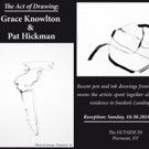 The Outside In to Present THE ACT OF DRAWING 10/30