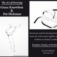 The Outside In to Present THE ACT OF DRAWING 10/30