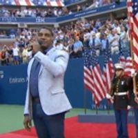 STAGE TUBE: Norm Lewis Sings National Anthem at US Open! Video