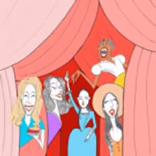 BWW Exclusive: Ken Fallin Draws the Stage - The Best Leading Actress in a Musical Tony Nominees!