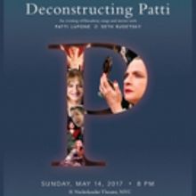 Patti LuPone and Seth Rudetsky Team for BC/EFA Benefit DECONSTRUCTING PATTI