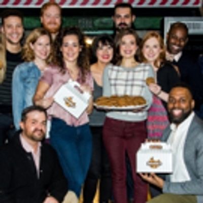 Photo Coverage: IN TRANSIT Company Celebrates 100 Performances!