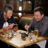 VIDEO: Watch Jimmy Fallon Make Blake Shelton Try Sushi for the First Time! Video
