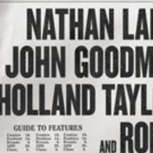 Breaking News: Full Starry Cast Set for THE FRONT PAGE; Holland Taylor and Robert…