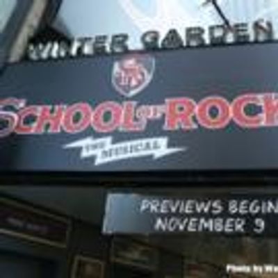 Up on the Marquee: Andrew Lloyd Webber&#039;s SCHOOL OF ROCK