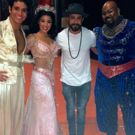 Photo Flash: Backstreet Boy A.J. McLean Visits Broadway's ALADDIN