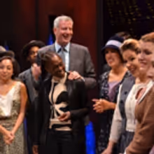 Photo Flash: Mayor Bill de Blasio Celebrates Another Mayor at FIORELLO!