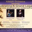 Jason C. Tramm Conducts the Adelphi Orchestra's 'Celebrating a Grand Legacy' Today