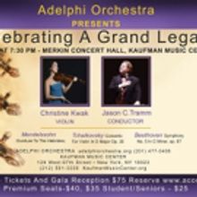 Jason C. Tramm Conducts the Adelphi Orchestra's 'Celebrating a Grand Legacy' Today
