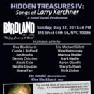 HIDDEN TREASURES IV Set for Birdland, 5/31