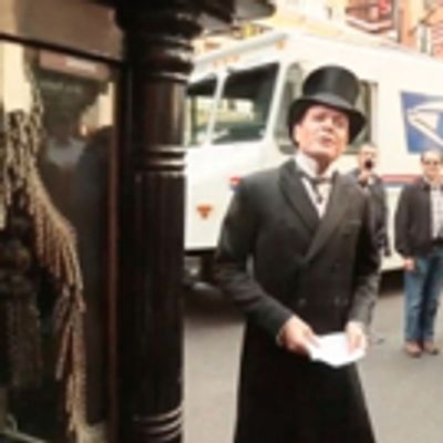 TV: See Footage, Remarks from Jefferson Mays' 6,000th 'GENTLEMAN'S GUIDE' Death Funeral Procession