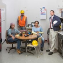 Photo Flash: Meet the Cast of SKELETON CREW at The Old Globe, with Tonye Patano and M