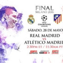 ESPN Deportes to Air Live Coverage of UEFA Champions League Final, 5/28