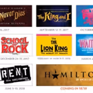 ON YOUR FEET, WAITRESS, RENT Part of 2017/2018 Fairwinds Broadway in Orlando Season…