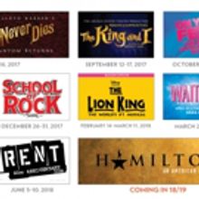ON YOUR FEET, WAITRESS, RENT Part of 2017/2018 Fairwinds Broadway in Orlando Season; 