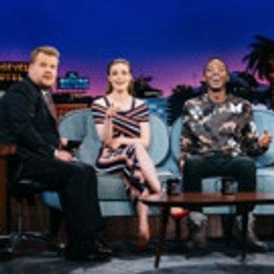 VIDEO: Gillian Jacobs and Jerrod Carmichael Visit LATE LATE SHOW