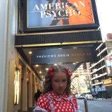 Photo Flash: The RUTHLESS! Tina Denmark Stalks AMERICAN PSYCHO