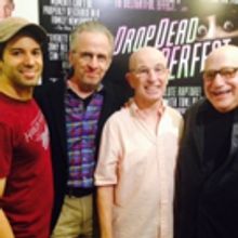 Photo Flash: Robert Joy and Henry Krieger Visit DROP DEAD PERFECT