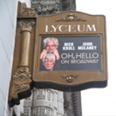 Up on the Marquee: OH, HELLO ON BROADWAY