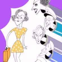 BWW Exclusive: Ken Fallin Draws the Stage - DAMES AT SEA