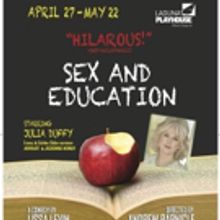 Julia Duffy Stars in SEX AND EDUCATION, Starting Tonight at Laguna Playhouse