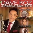 Dave Koz Christmas Tour Hits NYC on 12/6 w/ Guests Jonathan Butler, Kenny Lattimore…
