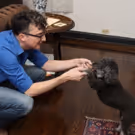 BWW Exclusive: TAILS OF BROADWAY- Beowulf Boritt Gets Hugs from Hermione
