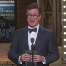 VIDEO: Stephen Colbert Takes Shots at Donald Trump at TONY AWARDS