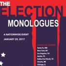 THE ELECTION MONOLOGUES Offers Unity on Inauguration Day, Today