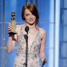 LA LA LAND's Emma Stone Wins Golden Globe Award for Best Actress