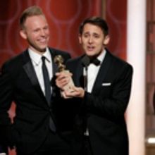 Benj Pasek and Justin Paul Win Golden Globe for LA LA LAND's 'City of Stars'