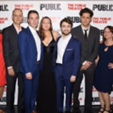 Photo Coverage: Daniel Radcliffe & Company Pose on Opening Night of Public Theater's…